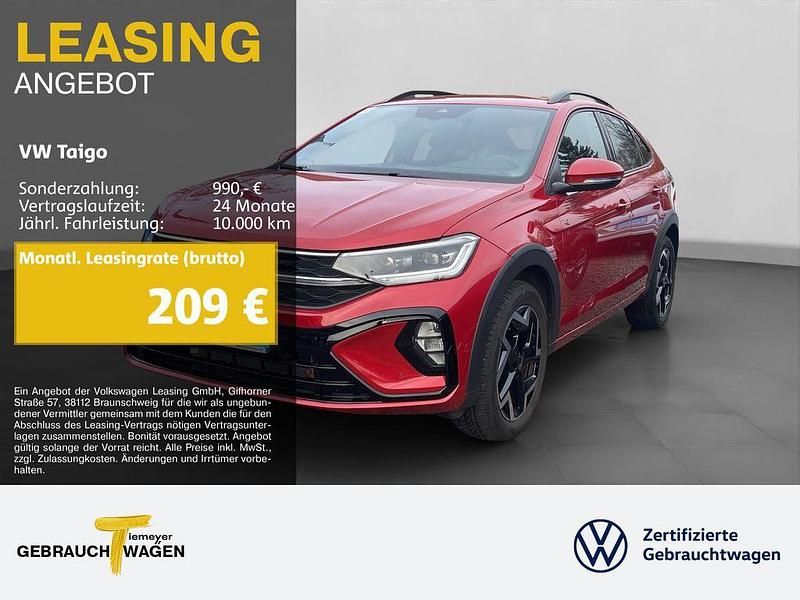 Gebraucht VW Taigo R-line 150 PS (110 kW) 2025 Rot SUV
