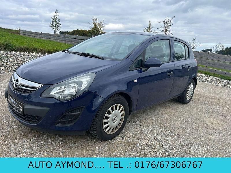 Blau Gebraucht 2014 Opel Corsa Limousine | 2.600 € (Guter Preis) - Bild 1/4
