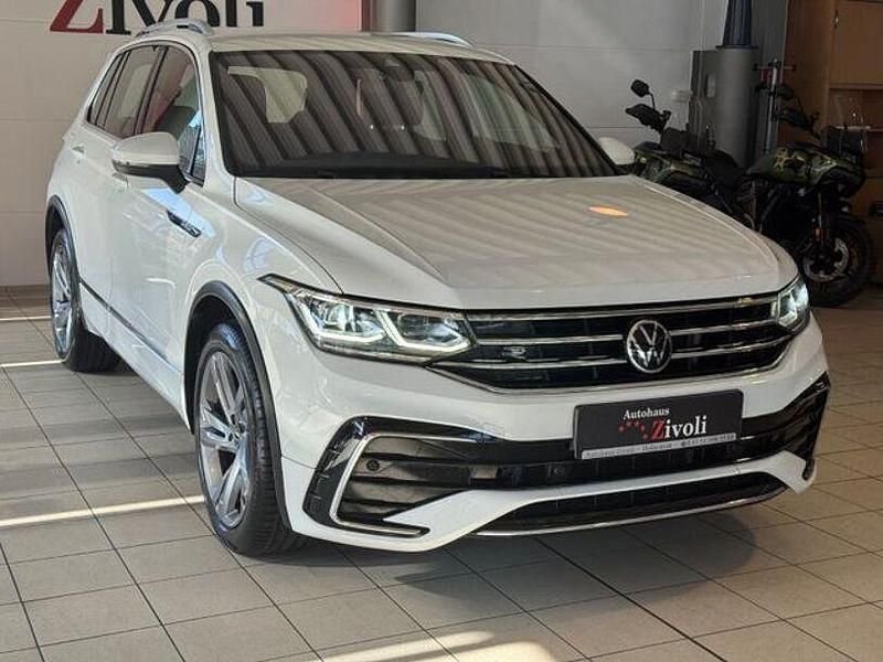Gebraucht VW Tiguan R-line 150 PS (110 kW) 2021 Weiß SUV