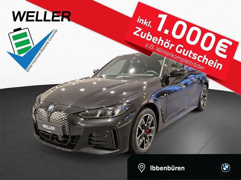 Black sapphire (schwarz) Gebraucht 2024 BMW i4 M Sport Limousine | 57.188 € (Teuer) - Bild 1/4