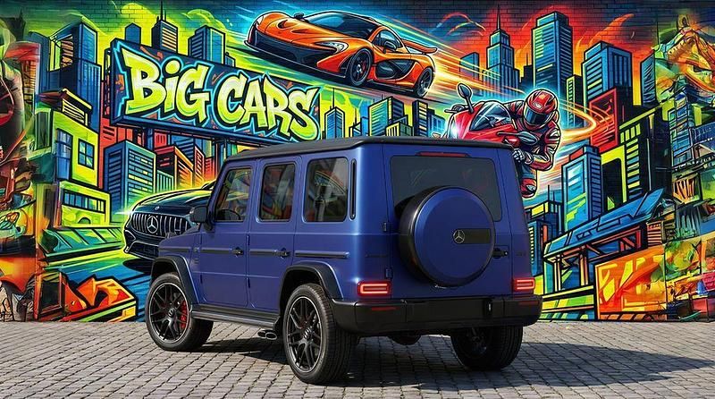 Neu Mercedes G63 AMG AMG 585 PS (430 kW) 2025 Blau SUV