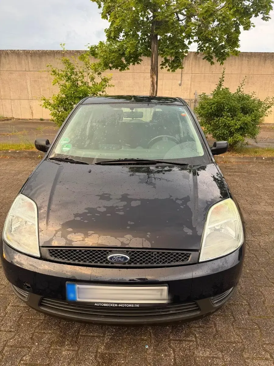 Gebraucht Ford Fiesta 69 PS (50 kW) 2005 Blau Kleinwagen