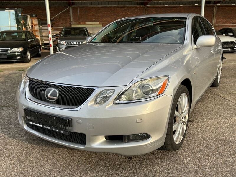 Premium silver Gebraucht 2007 Lexus GS450H Luxury Line Limousine | 7.999 € - Bild 1/4