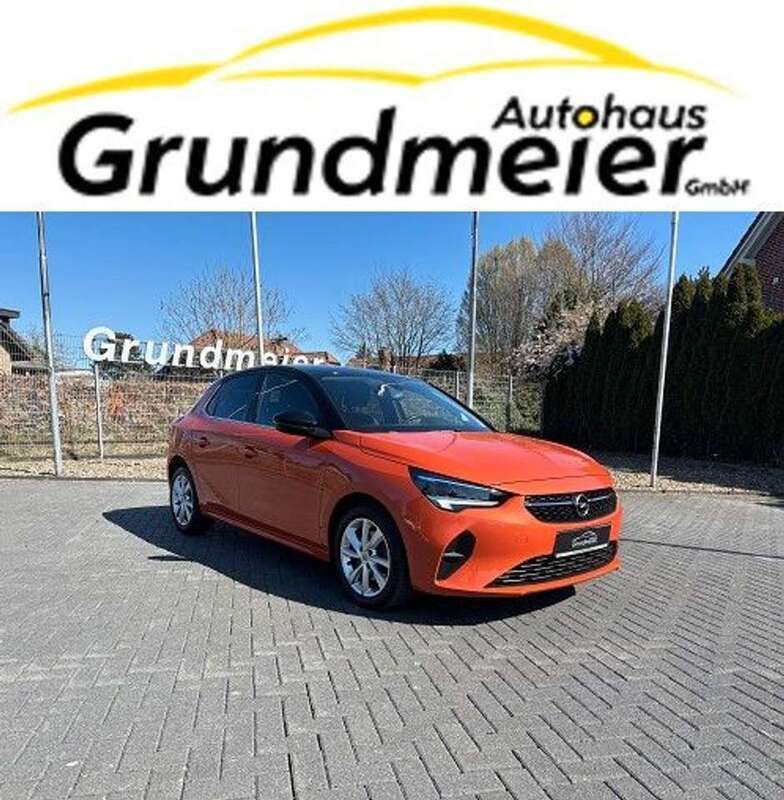 Power orange/dynamik orange Gebraucht 2021 Opel Corsa Elegance Kleinwagen | 15.490 € (Fairer Preis) - Bild 1/4