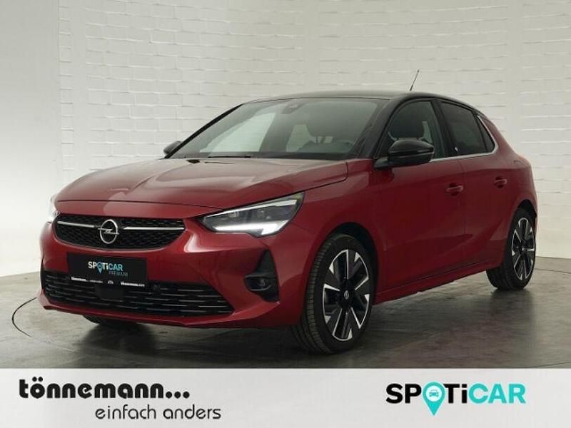 Rot Gebraucht 2021 Opel Corsa-e Ultimate Kleinwagen | 15.924 € (Fairer Preis) - Bild 1/3