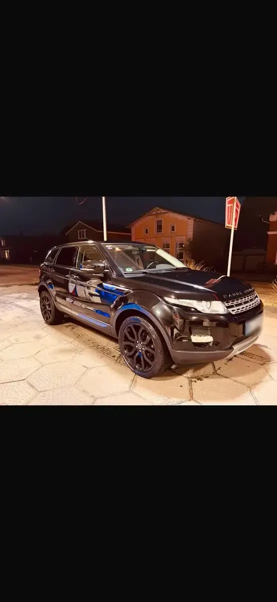 Gebraucht Land Rover Range Rover evoque 150 PS (110 kW) 2012 Schwarz SUV