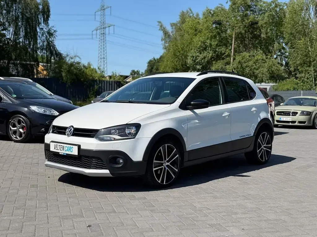 Gebraucht VW Polo Cross 90 PS (66 kW) 2013 Weiß Kleinwagen