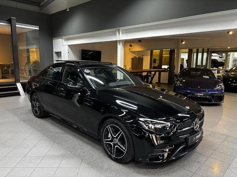 Gebraucht Mercedes E300 AMG 194 PS (142 kW) 2023 Schwarz  unilack Limousine