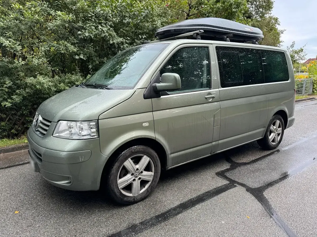 Używany VW T5 170 KM (125 kW) 2005 Zielony Van