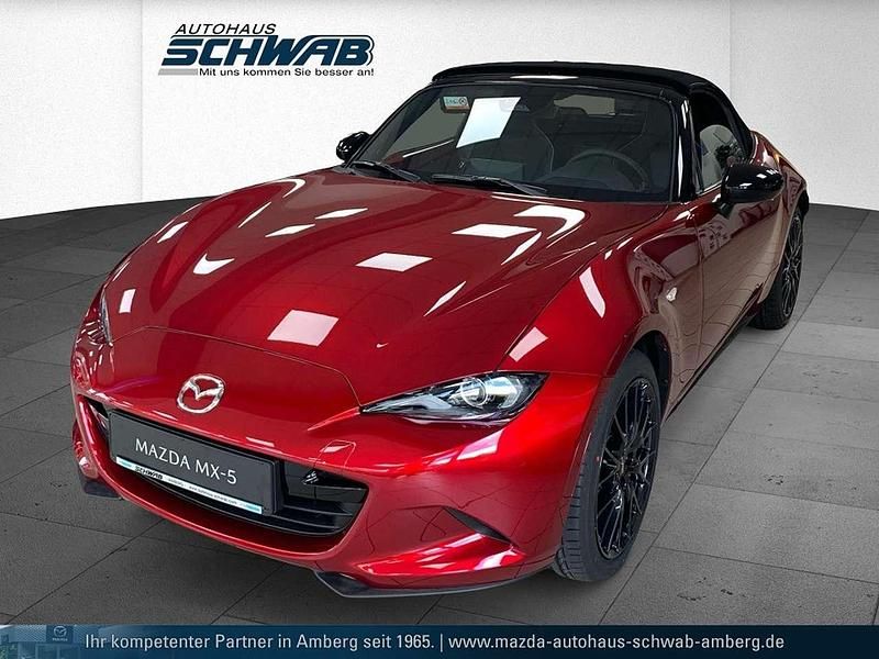 Soul red crystal m Gebraucht 2025 Mazda MX5 Homura-Line Cabrio | 32.550 € (Fairer Preis) - Bild 1/4