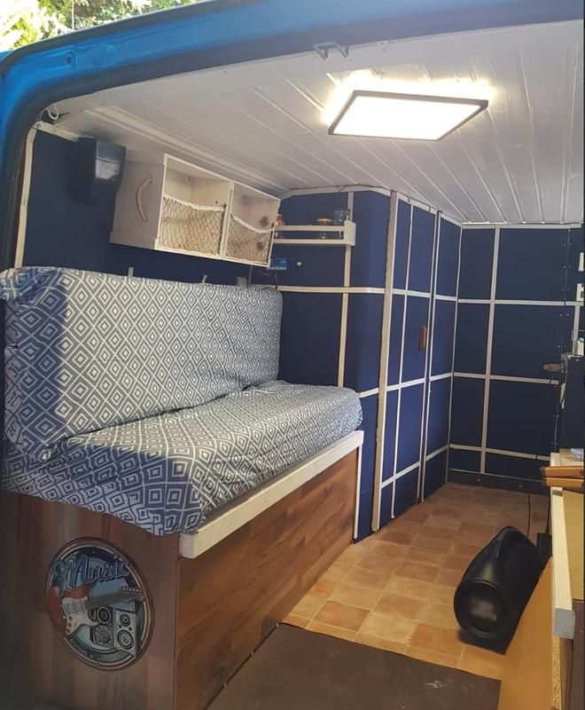 Gebraucht Ford Transit 75 PS (55 kW) 2001 Blau Van / Kleinbus