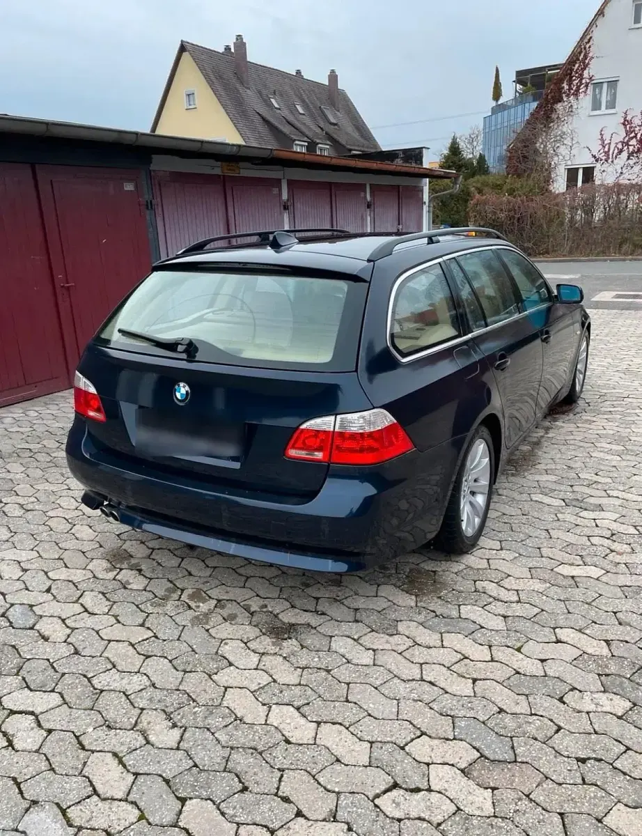 Brugt BMW 525 170 HK (125 kW) 2005 Blå Stationcar