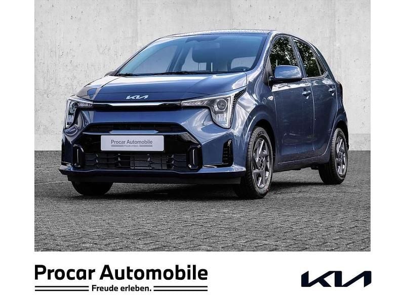 Smoke blau metallic Neu 2024 Kia Picanto Vision Kleinwagen | 15.430 € (Fairer Preis) - Bild 1/3
