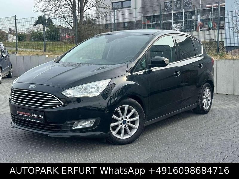 Gebraucht Ford C-MAX Titanium 125 PS (91 kW) 2016 Schwarz Van / Kleinbus