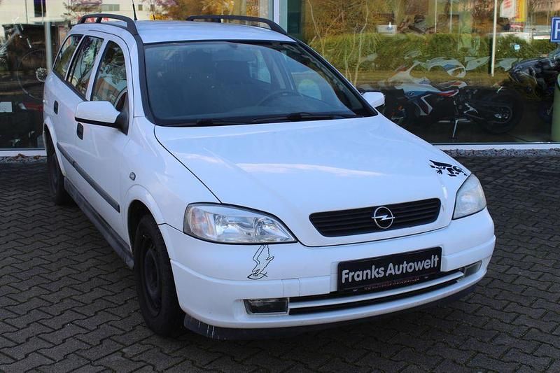 Gebraucht Opel Astra 84 PS (61 kW) 2001 Weiß Limousine