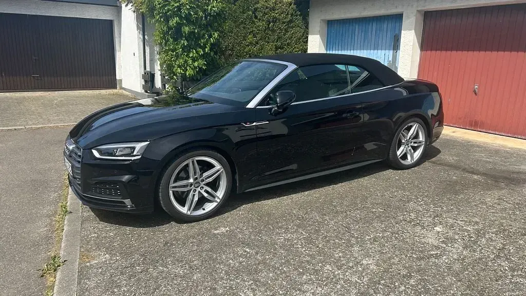 Gebraucht Audi A5 Cabriolet S-Line 190 PS (139 kW) 2019 Schwarz Cabrio
