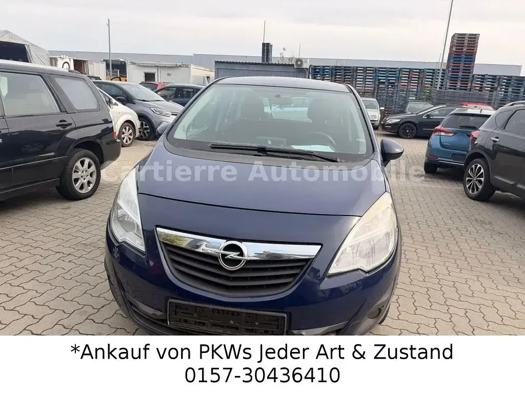 Używany Opel Meriva Edition 95 KM (69 kW) 2012 Niebieski Minivan