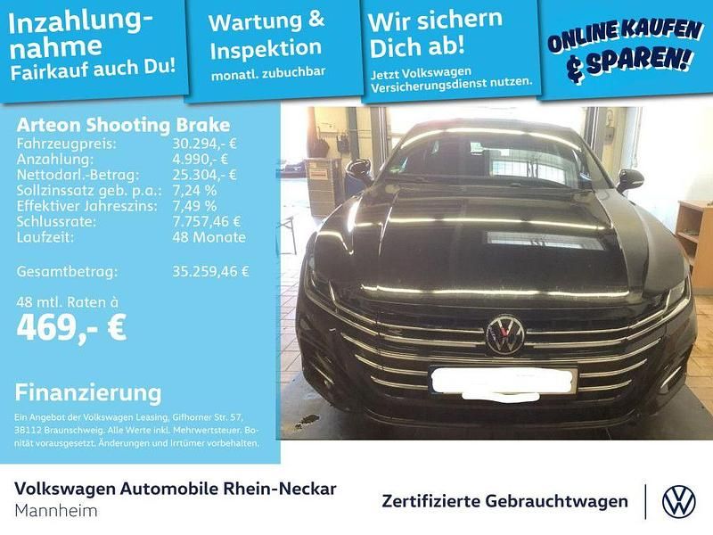 Gebraucht VW Arteon R-line 200 PS (147 kW) 2023 Schwarz Limousine