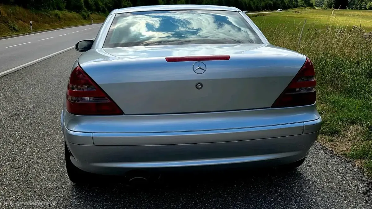 Gebraucht Mercedes SLK200 163 PS (119 kW) 2000 Grau Cabrio