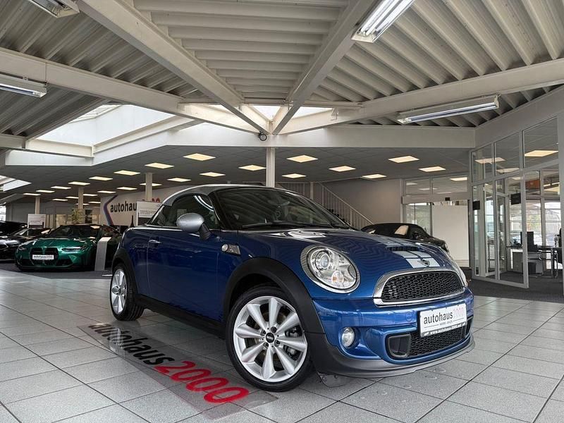 Blau Gebraucht 2012 Mini Cooper SD Roadster Cabrio | 6.950 € - Bild 1/4