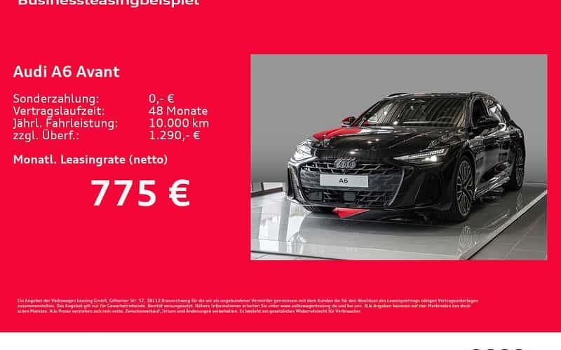 Grün Neu 2025 Audi A6 Ambiente Kombi | 86.538 € (Guter Preis) - Bild 1/4