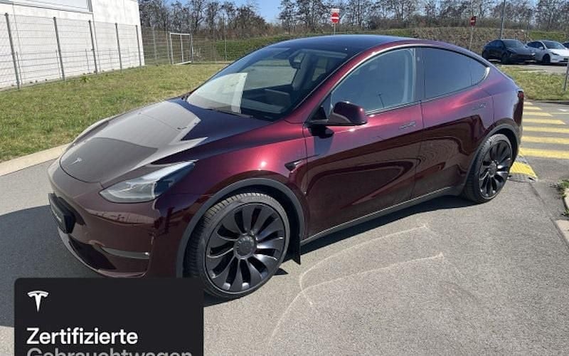 Gebraucht Tesla Model Y Performance 321 kW (437 PS) 2024 Rot SUV