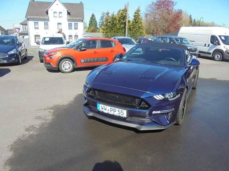 Konablau metallic Gebraucht 2021 Ford Mustang GT Convertible Cabrio | 44.990 € (Fairer Preis) - Bild 1/4