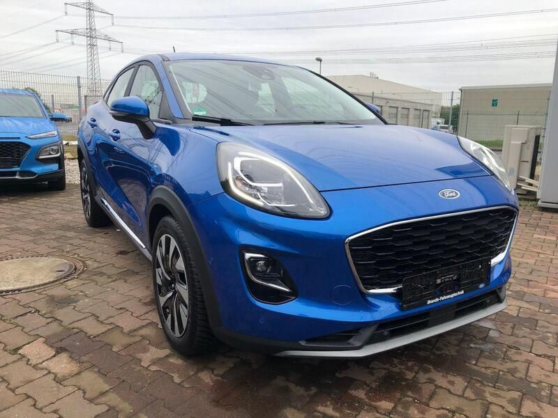 Blau Gebraucht 2022 Ford Puma Titanium Kleinwagen | 18.490 € (Fairer Preis) - Bild 1/4