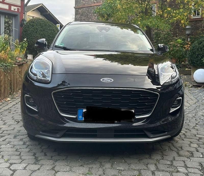 Schwarz Gebraucht 2021 Ford Puma Gen-E Titanium SUV | 15.500 € (Fairer Preis) - Bild 1/4