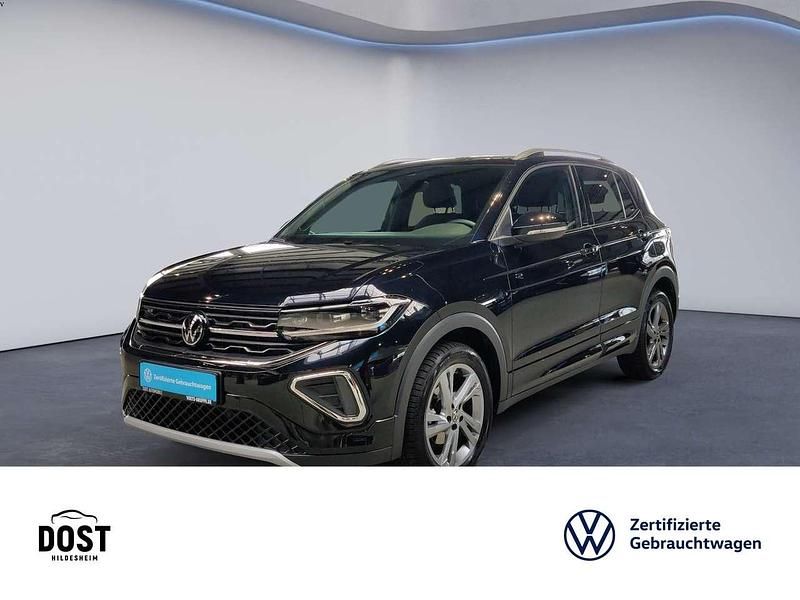 Schwarz Gebraucht 2024 VW T-Cross R-line SUV | 28.930 € (Fairer Preis) - Bild 1/4