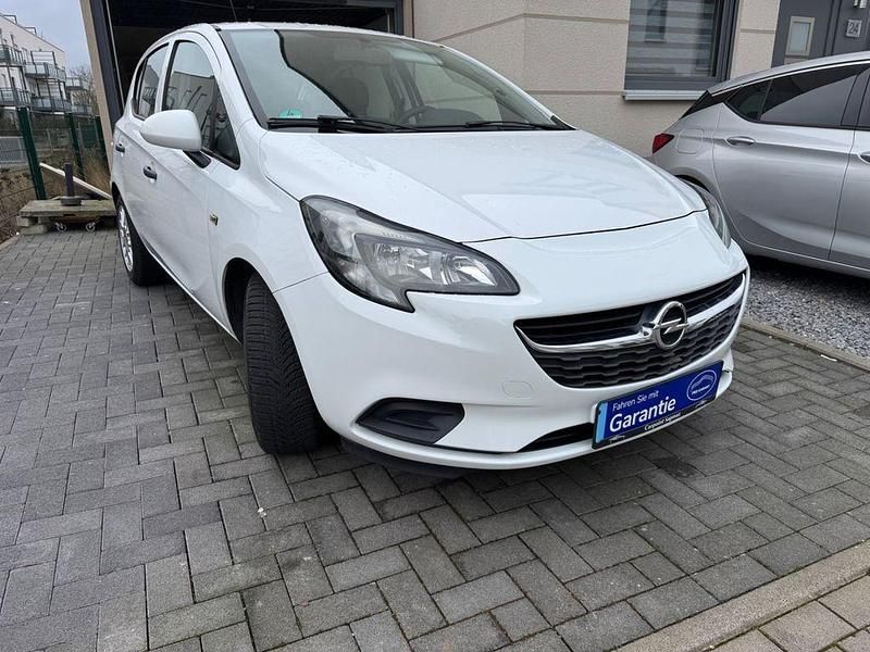 Gebraucht Opel Corsa Selection 69 PS (50 kW) 2015 Weiß Kleinwagen