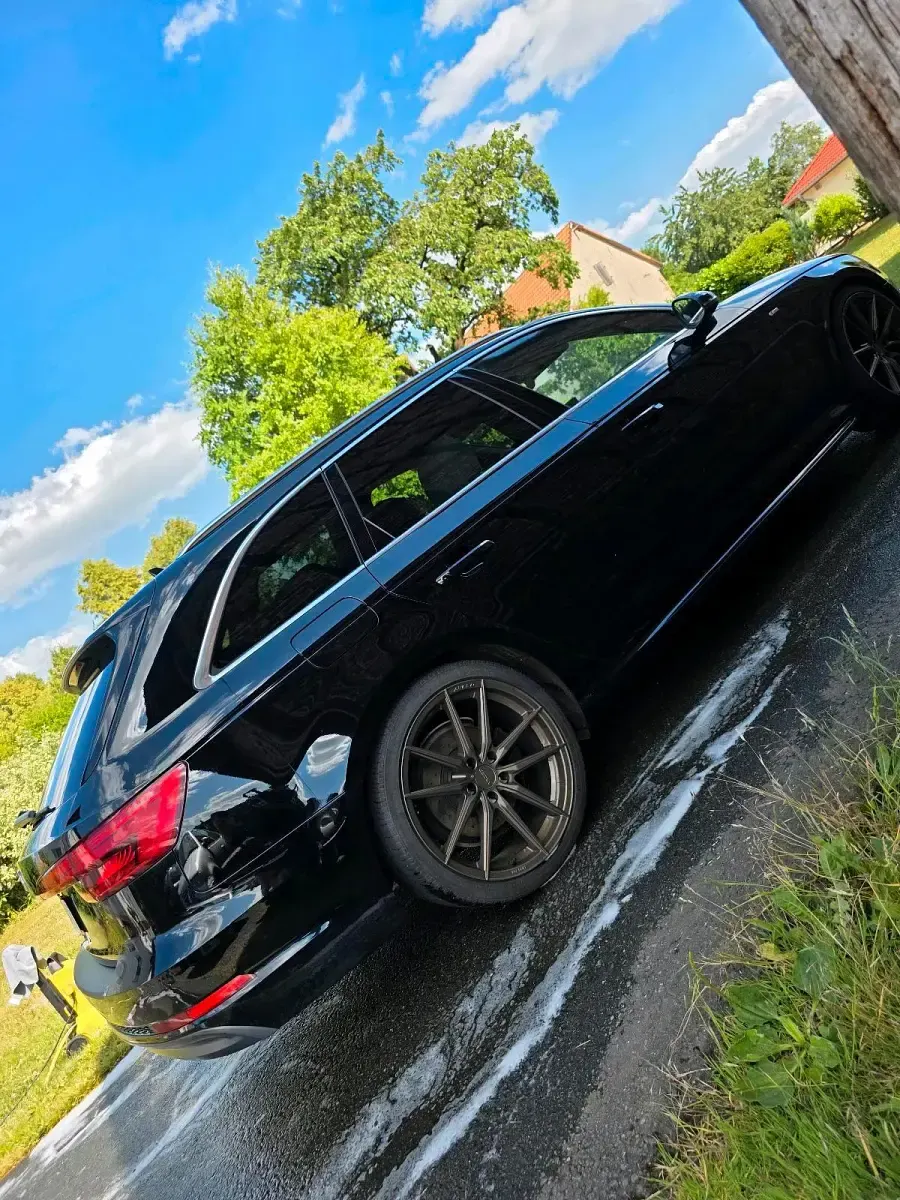 Gebraucht Audi A4 S-Line 150 PS (110 kW) 2017 Schwarz Kombi