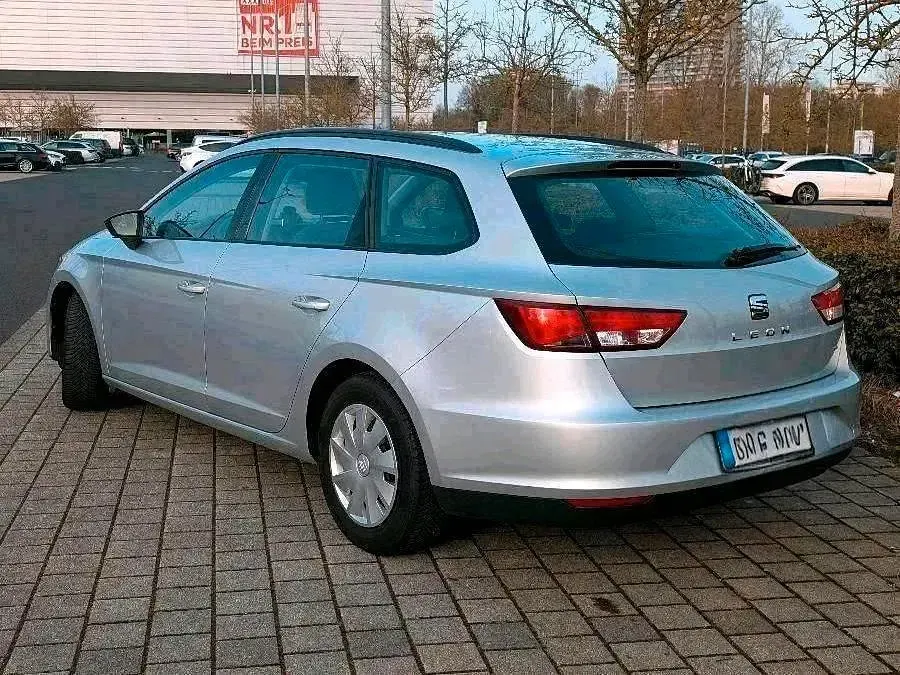 Gebraucht Seat Leon 86 PS (63 kW) 2014 Silber Kombi