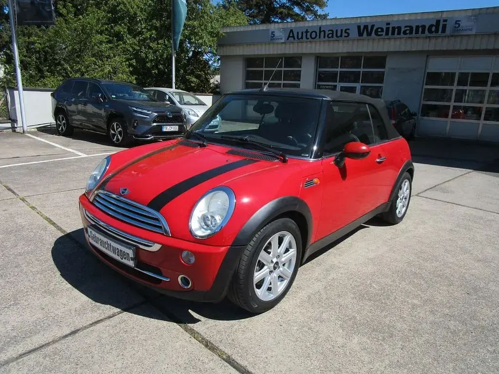 Gebraucht Mini Cooper Cabriolet 116 PS (85 kW) 2007 Rot Cabrio