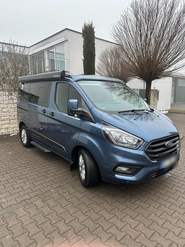 Gebraucht Ford Transit Custom Nugget 185 PS (136 kW) 2021 Blau Van / Kleinbus