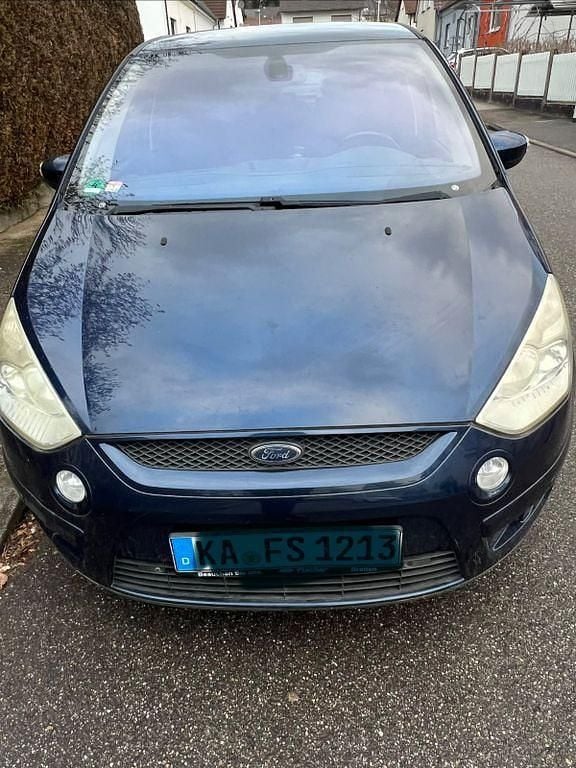 Gebraucht Ford S-MAX Titanium 175 PS (128 kW) 2008 Blau Van / Kleinbus