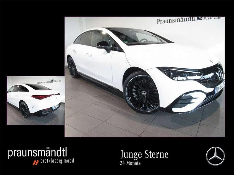 Gebraucht Mercedes EQE350 AMG 214 kW (292 PS) 2022 Unilack polarweiß Limousine