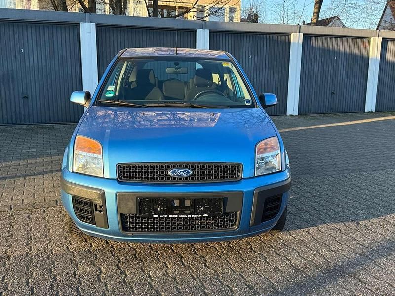 Gebraucht Ford Fusion Style 80 PS (58 kW) 2009 Visionblau Kleinwagen