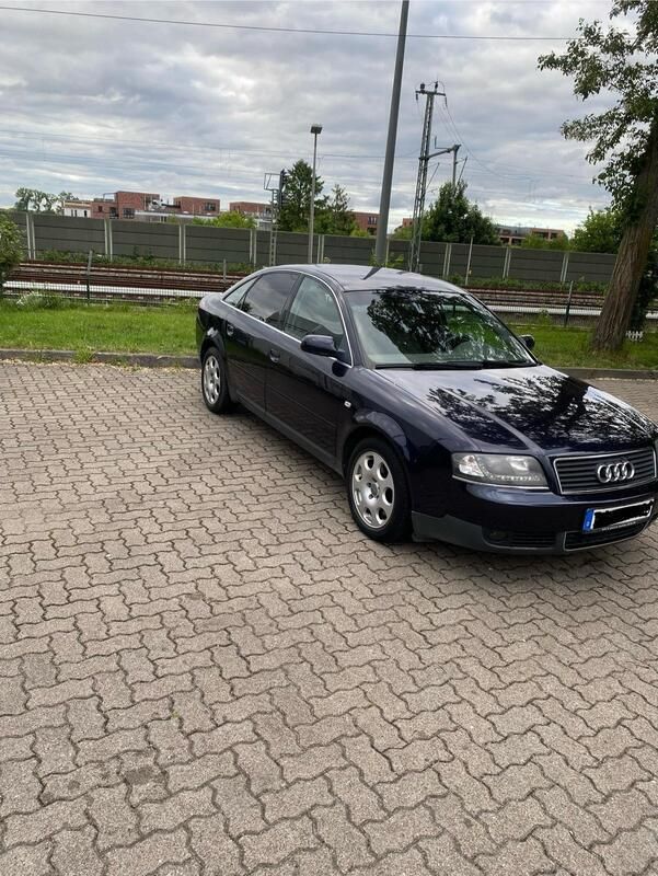 Blau Gebraucht 2002 Audi A6 Limousine | 1.199 € (Guter Preis) - Bild 1/4