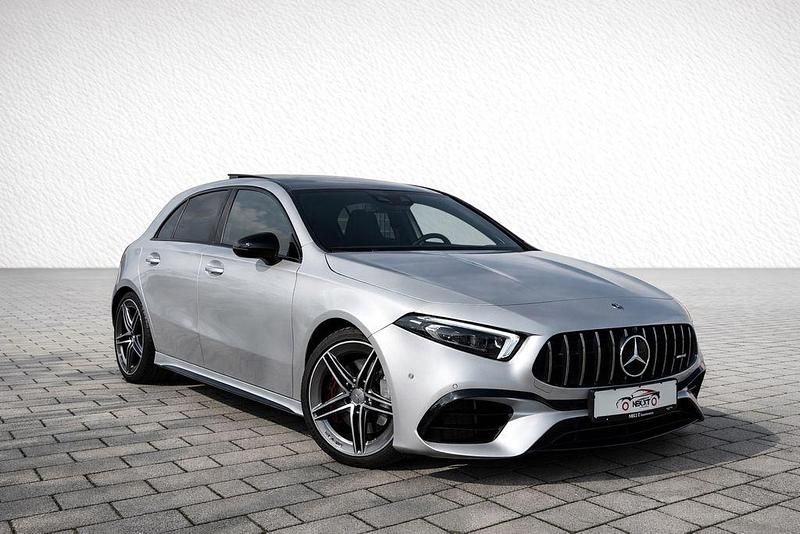 Gebraucht Mercedes A45 AMG AMG 387 PS (284 kW) 2022 Iridiumsilber Kleinwagen
