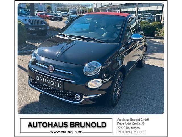 Schwarz Gebraucht 2022 Fiat 500 Dolcevita Cabrio | 13.990 € (Fairer Preis) - Bild 1/4