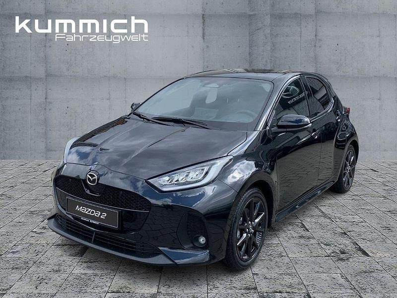 Schwarz Gebraucht 2024 Mazda 2 Homura-Line Limousine | 25.490 € (Teuer) - Bild 1/4
