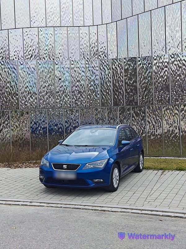 Gebraucht Seat Leon ST Style 110 PS (80 kW) 2015 Blau Kombi