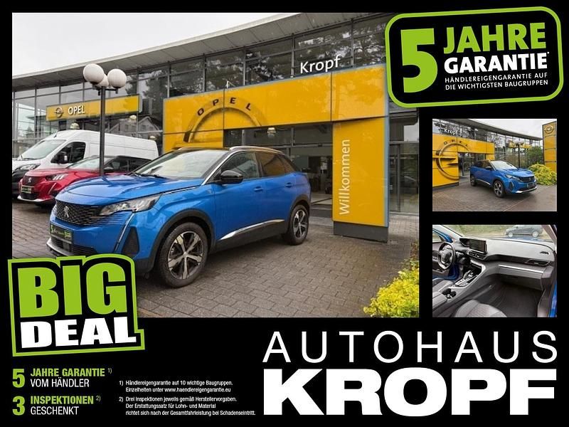 Blau/metallic lackierung drei schic Gebraucht 2022 Peugeot 3008 SUV | 19.970 € (Guter Preis) - Bild 1/4