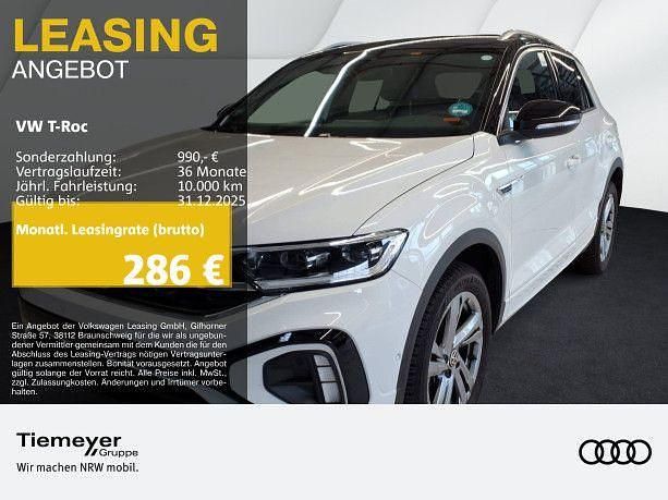 Weiß Gebraucht 2025 VW T-Roc R-line SUV | 30.610 € (Guter Preis) - Bild 1/3