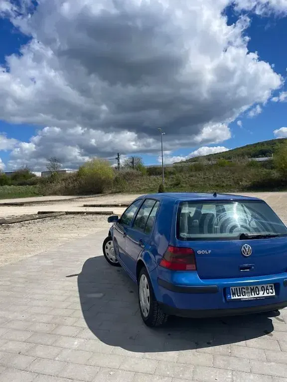 Brugt VW Golf IV Basis 75 HK (55 kW) 2001 Blå Sedan