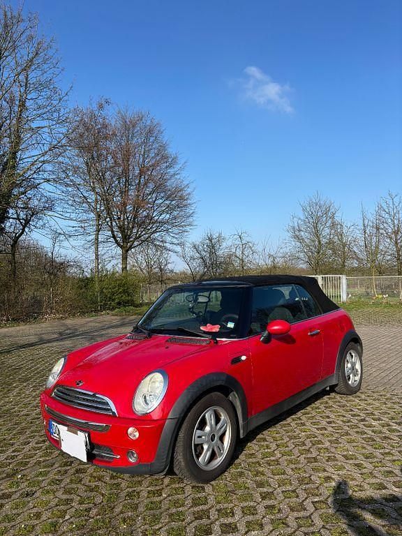 Gebraucht Mini One Cabriolet 90 PS (66 kW) 2008 Rot Cabrio