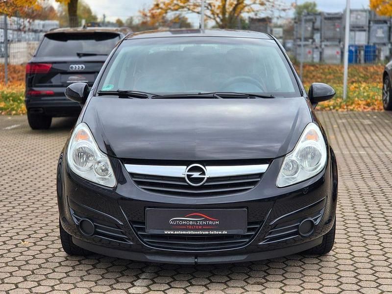 Gebraucht Opel Corsa Edition 80 PS (58 kW) 2008 Schwarz Limousine