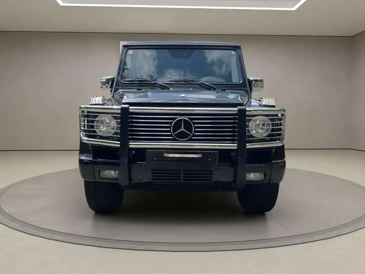 Gebraucht Mercedes G500 296 PS (217 kW) 2002 Obsidianschwarz metallic SUV
