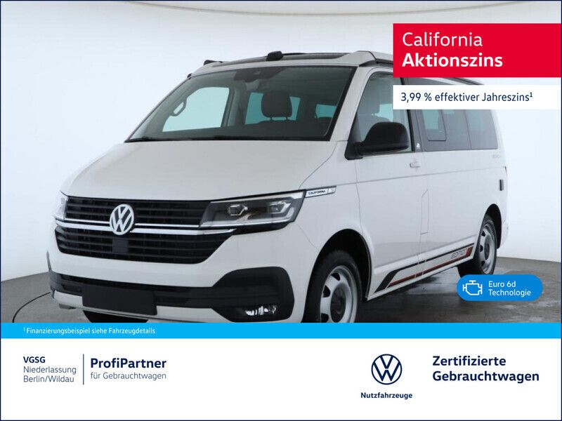 Weiß (candyweiß (weiß)) Gebraucht 2024 VW T6.1 Beach Van | 72.420 € - Bild 1/4
